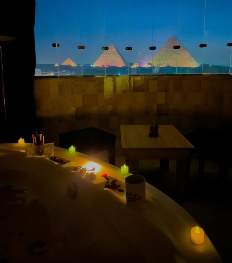 Jumeirah Pyramids View Inn Kafret el-Gabal Eksteriør bilde