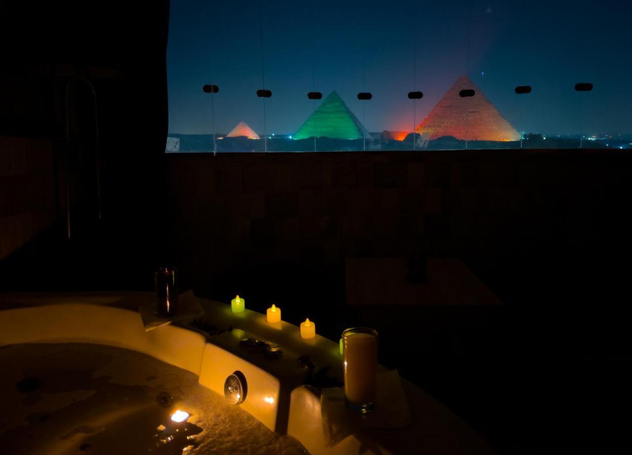 Jumeirah Pyramids View Inn Kafret el-Gabal Eksteriør bilde