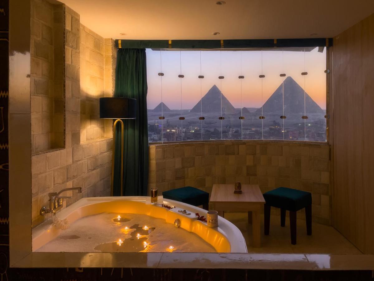 Jumeirah Pyramids View Inn Kafret el-Gabal Eksteriør bilde