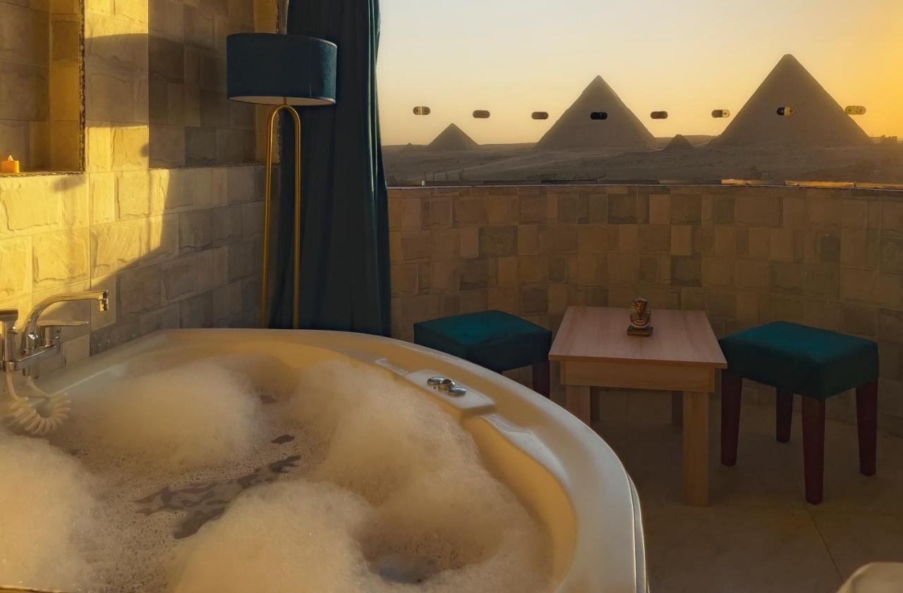 Jumeirah Pyramids View Inn Kafret el-Gabal Eksteriør bilde
