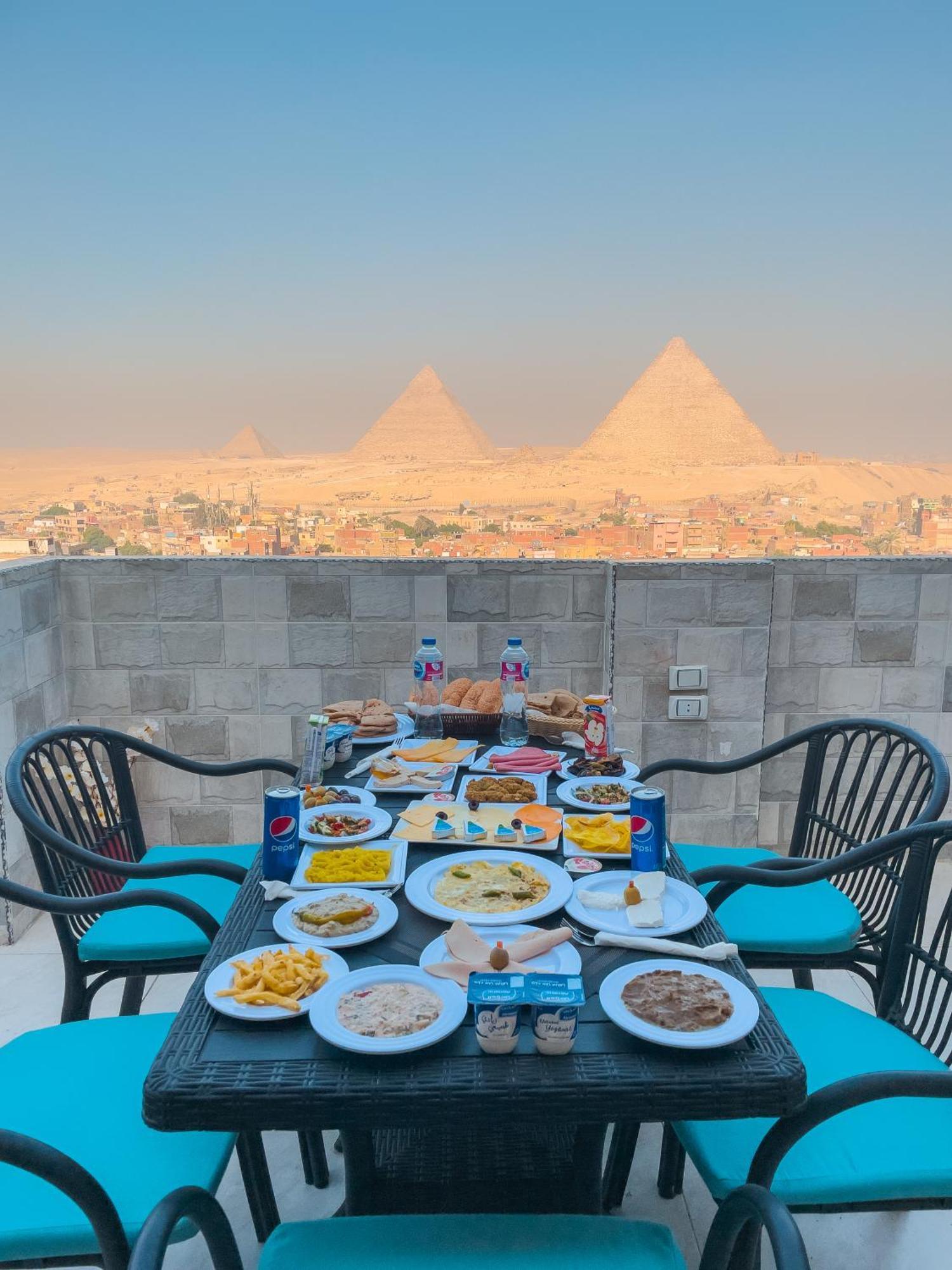 Jumeirah Pyramids View Inn Kafret el-Gabal Eksteriør bilde