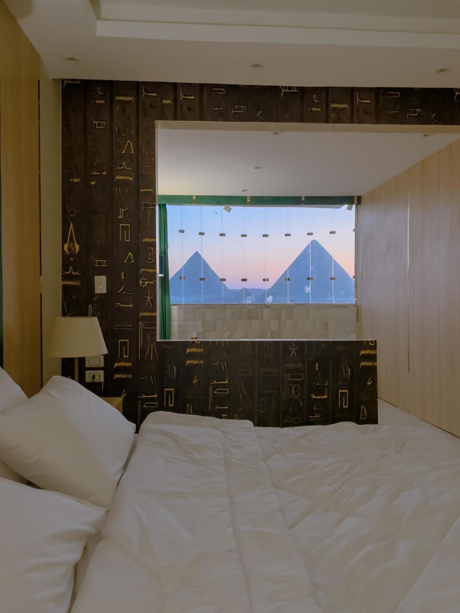 Jumeirah Pyramids View Inn Kafret el-Gabal Eksteriør bilde