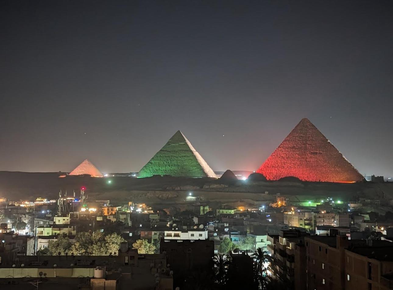 Jumeirah Pyramids View Inn Kafret el-Gabal Eksteriør bilde
